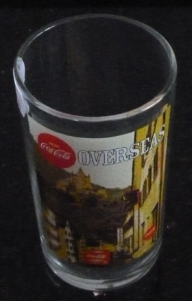 3551-1 € 5,00  coca cola glas overseas